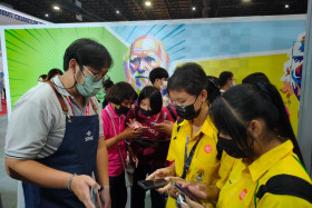 บรรยากาศในงานมหกรรมวิทยาศาสตร์และเทคโนโลยีแห่งชาติ ประจำปี ... พารามิเตอร์รูปภาพ 36